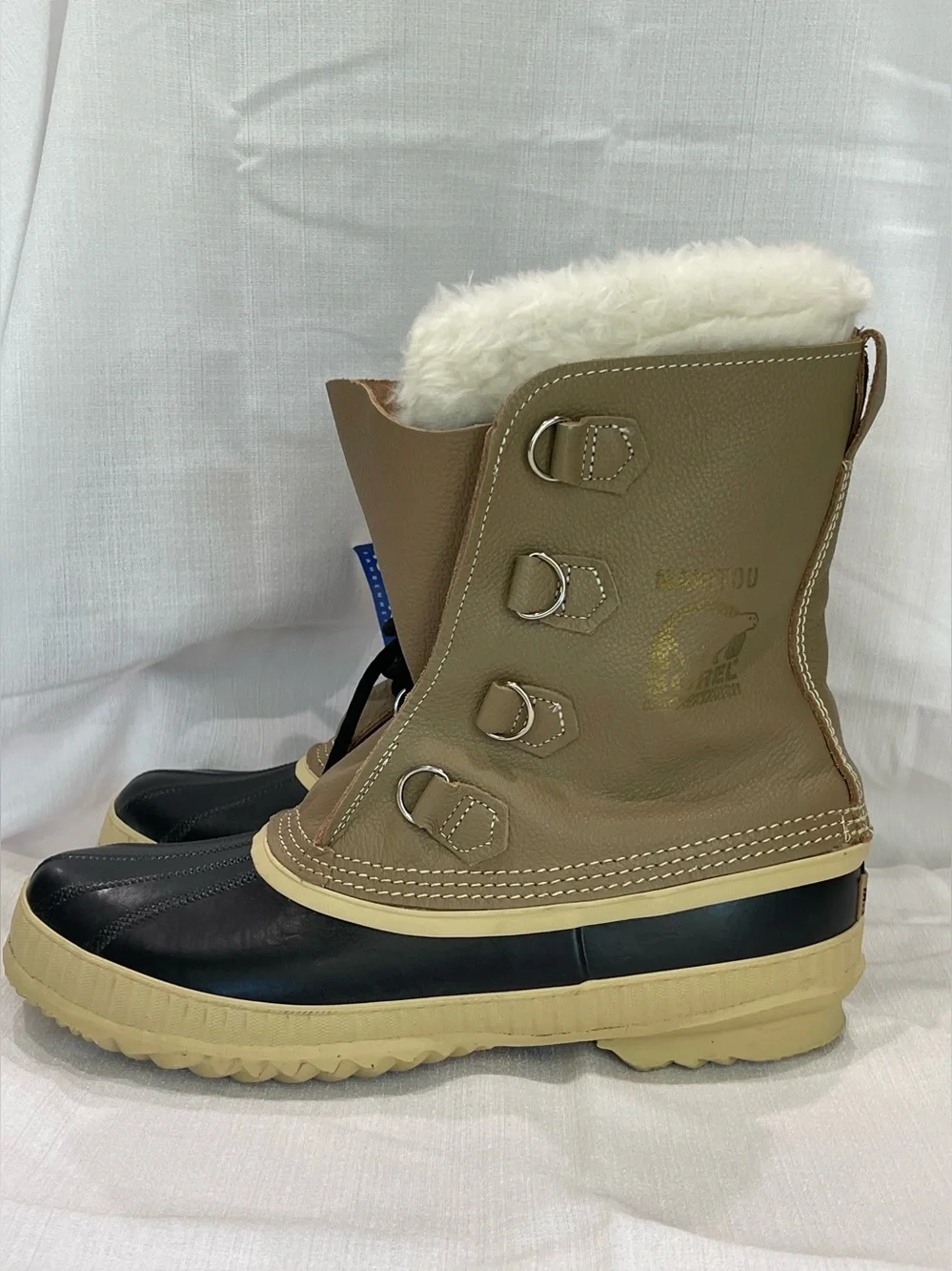 Vintage Men’s Sorel Manitou KAUFMAN QUALITY Snow Boots Made in Canada. S10 NWT